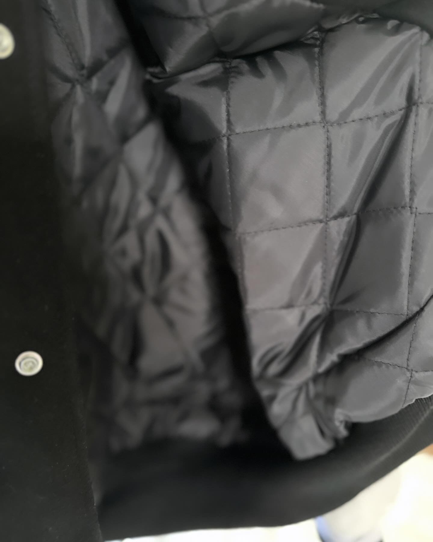 CUSTOM LEATHER SLEEVE VARSITY JACKET - SEWN