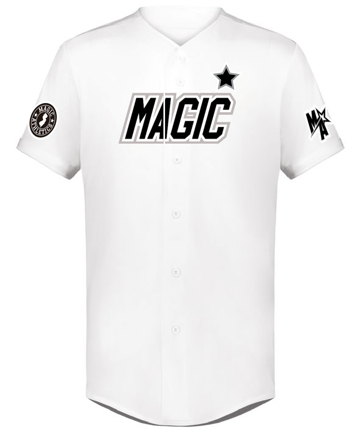 CUSTOM MAGIC ATHLETICS - BASEBALL JERSEY