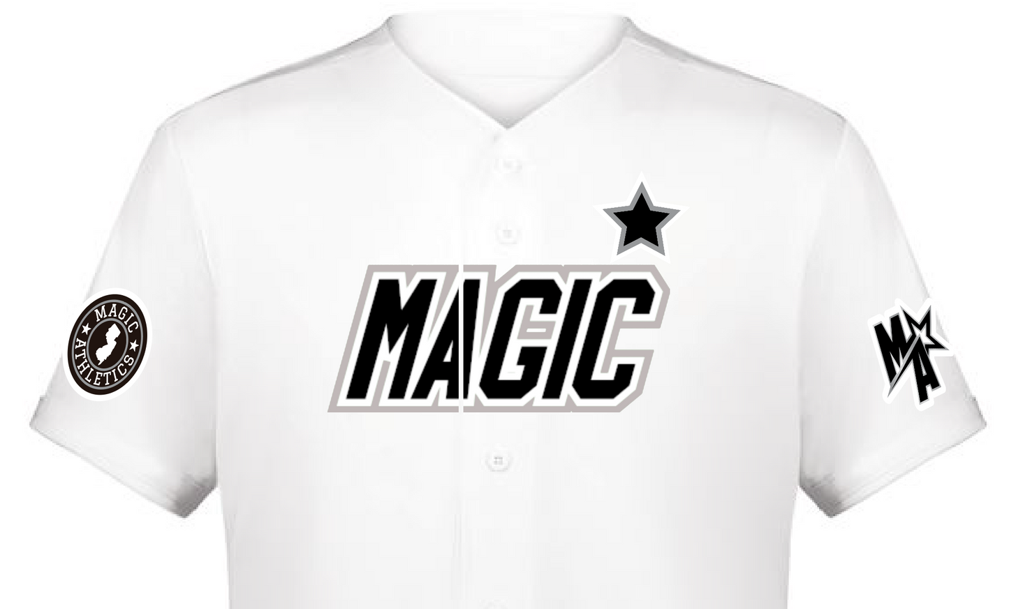 CUSTOM MAGIC ATHLETICS - BASEBALL JERSEY