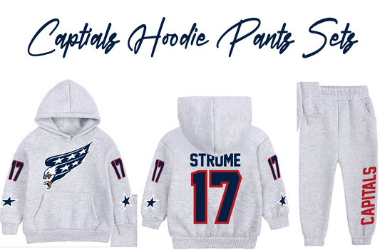 HOODIE SWEATSUIT JERSEY - CAPITALS SCREAMING EAGLE