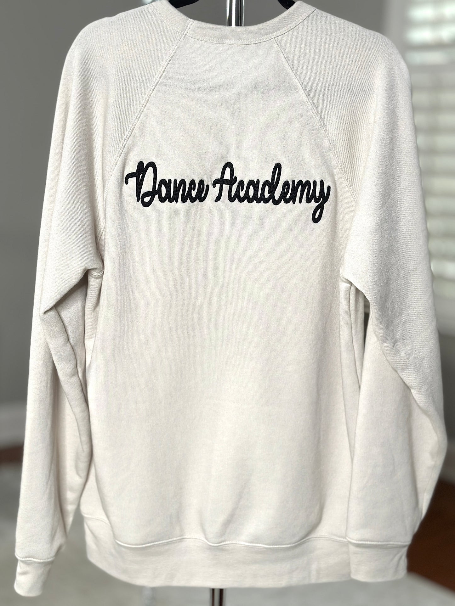 TAMPA BAY DANCE ACADEMY CREW NECK - Front & Back Design Details