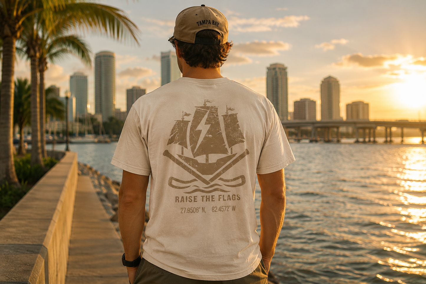RAISE THE FLAGS TEE SHIRT