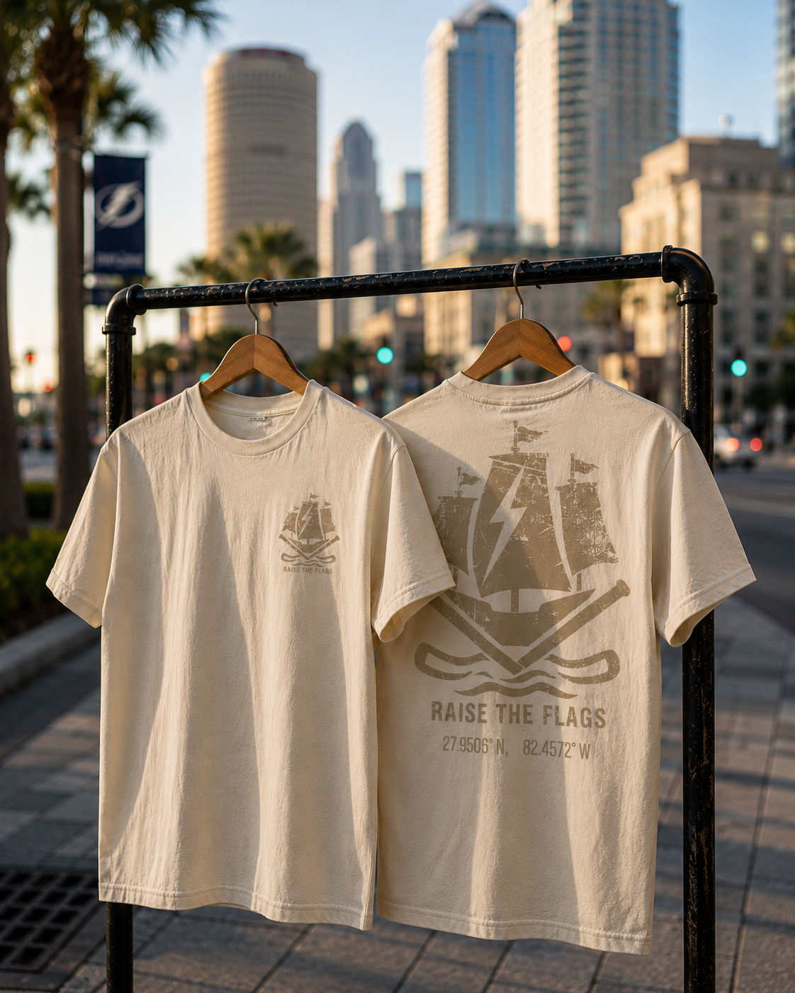 RAISE THE FLAGS TEE SHIRT
