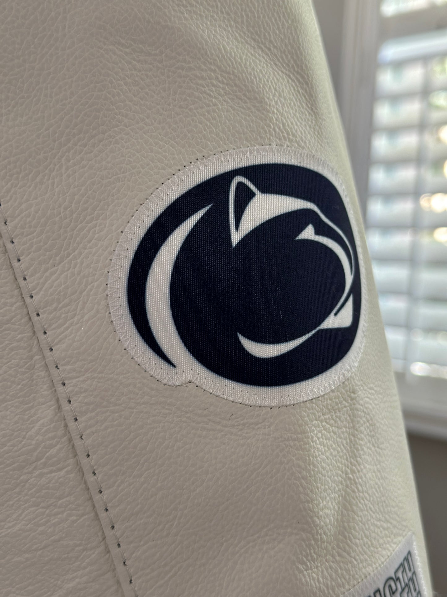CUSTOM LEATHER SLEEVE VARSITY JACKET - SEWN