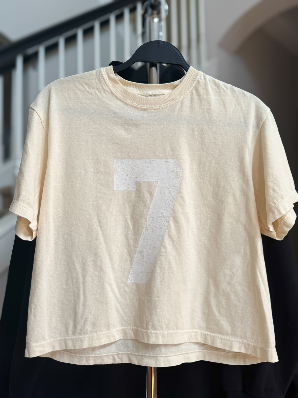 THE NUMBERS TEE - Heavyweight Boxy T-Shirt