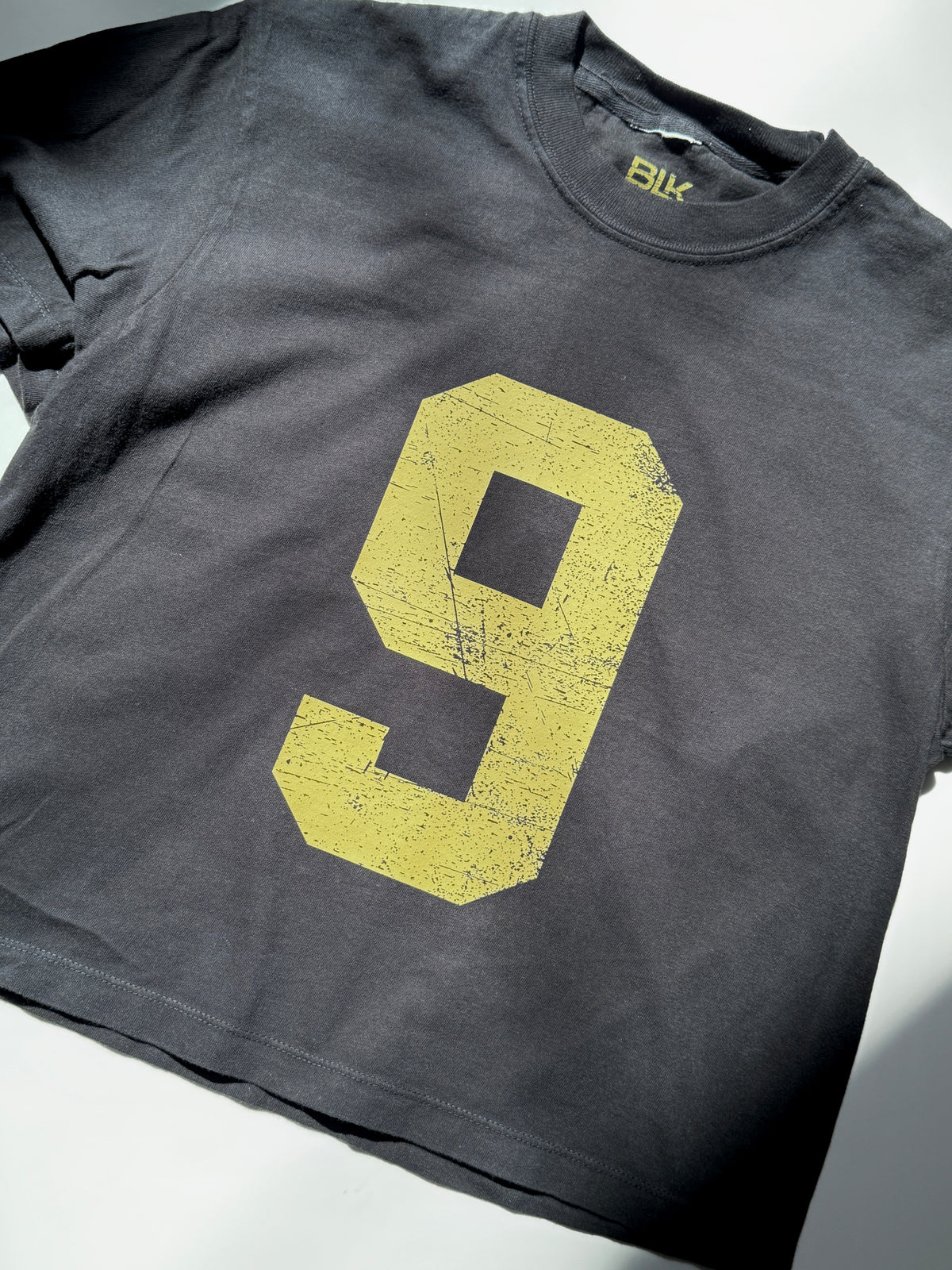 THE NUMBERS TEE - Heavyweight Boxy T-Shirt