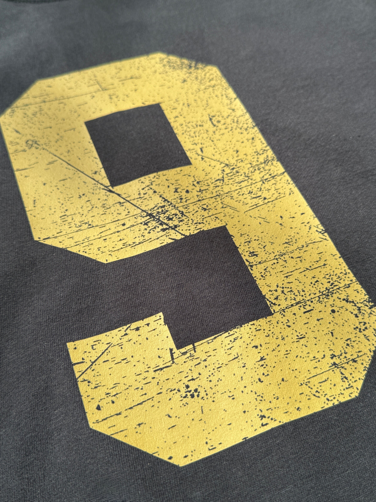THE NUMBERS TEE - Heavyweight Boxy T-Shirt