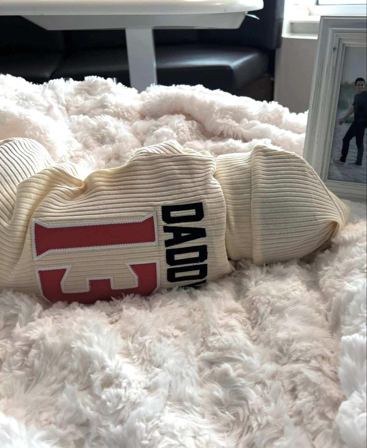CUSTOM NEWBORN & BABY GAME DAY JERSEY OUTFIT - 2 PIECE SET
