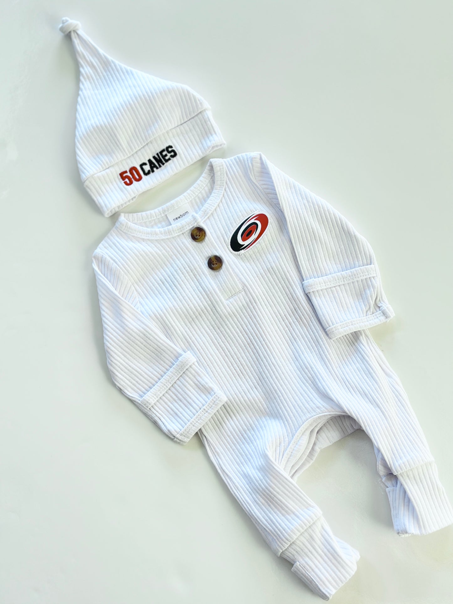 CUSTOM NEWBORN & BABY GAME DAY JERSEY OUTFIT - 2 PIECE SET