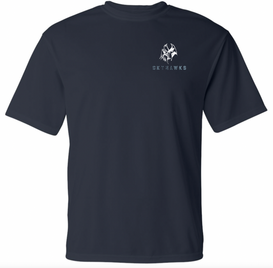 SKYCREST VINTAGE HAWKS PERFORMANCE T-SHIRT