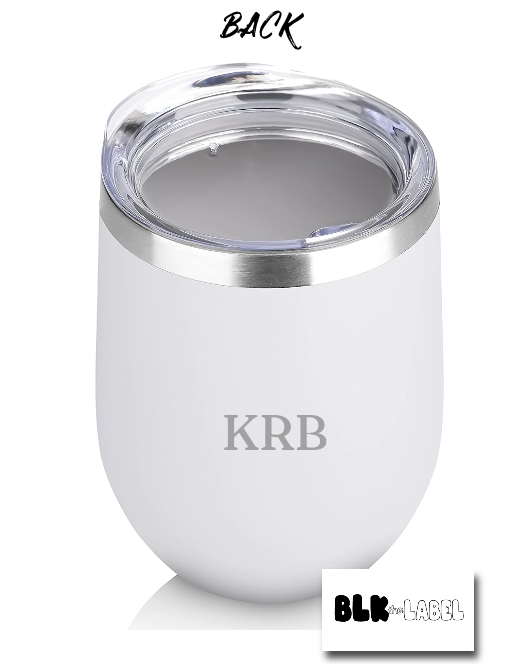 HIGHLAND PARK WHITE WINE TUMBLER- laser customized