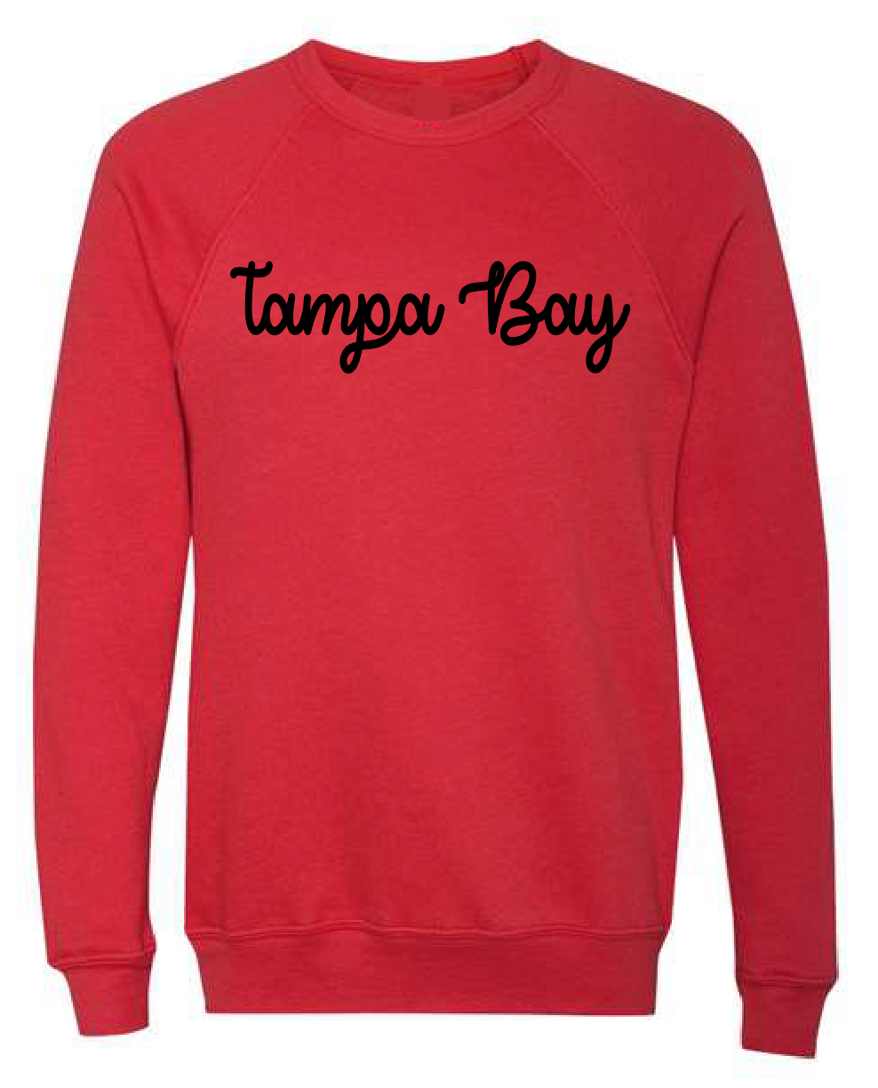 TAMPA BAY CLASSIC CREW NECK - CHAIN STITCH Design Detail