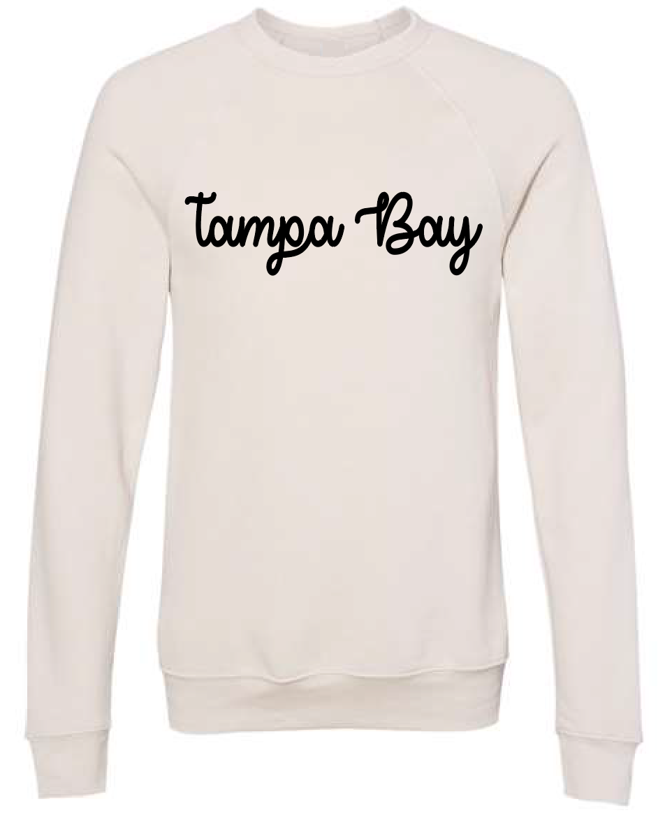 TAMPA BAY CLASSIC CREW NECK - CHAIN STITCH Design Detail