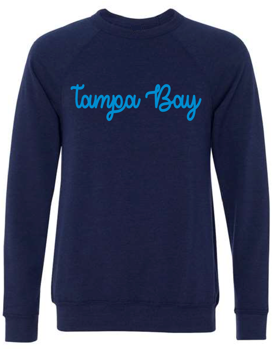 TAMPA BAY CLASSIC CREW NECK - CHAIN STITCH Design Detail