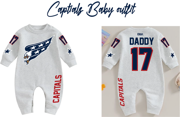 ONESIE JUMPSUIT JERSEY - CAPITALS SCREAMING EAGLE