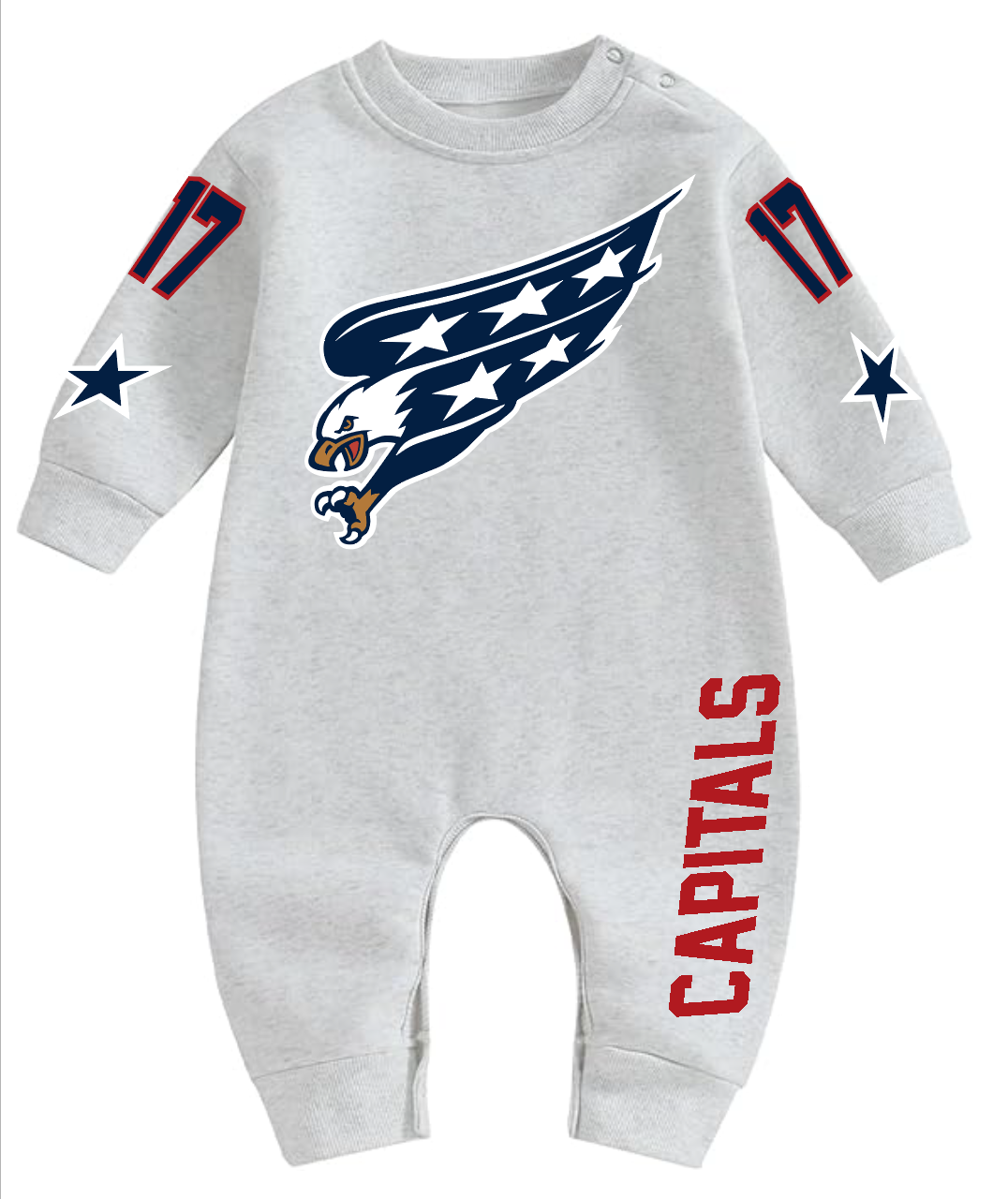 ONESIE JUMPSUIT JERSEY - CAPITALS SCREAMING EAGLE