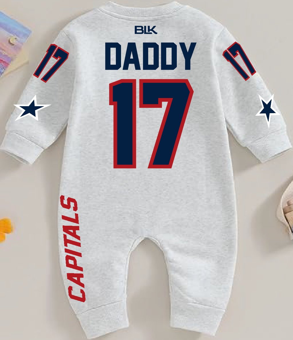 ONESIE JUMPSUIT JERSEY - CAPITALS SCREAMING EAGLE