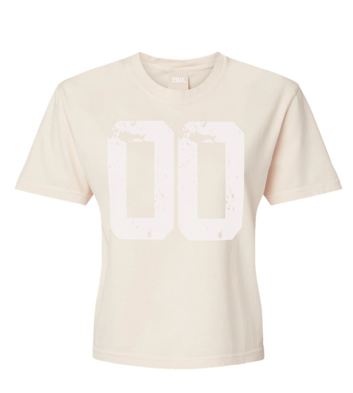 THE NUMBERS TEE - Heavyweight Boxy T-Shirt