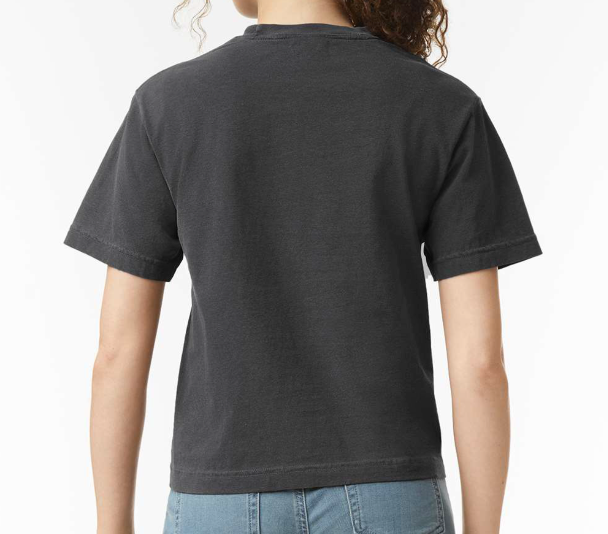 THE NUMBERS TEE - Heavyweight Boxy T-Shirt