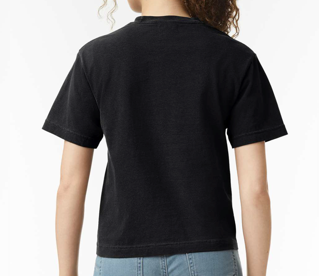 THE NUMBERS TEE - Heavyweight Boxy T-Shirt