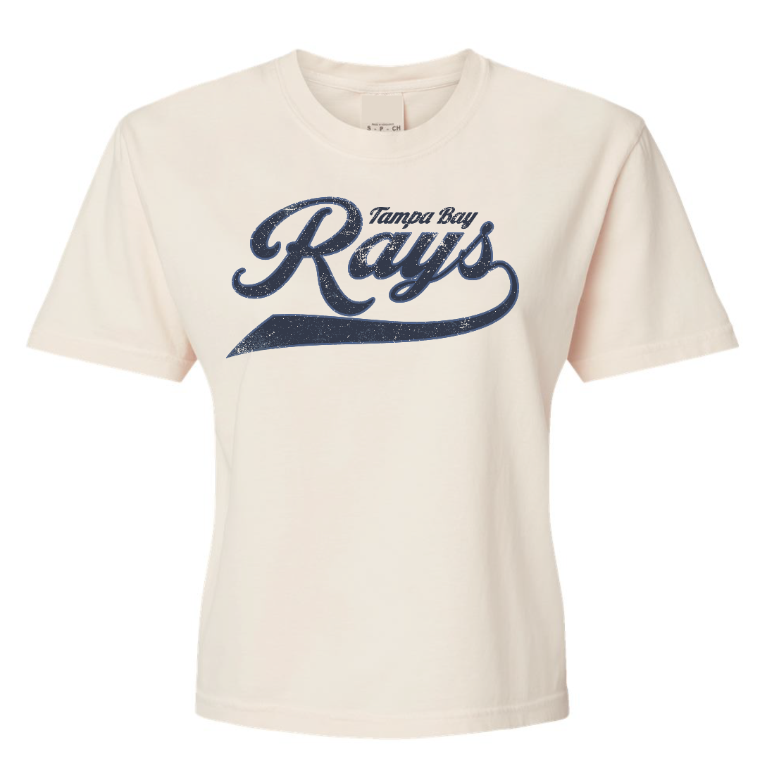 TAMPA BAY RAYS HERITAGE SCRIPT TEE